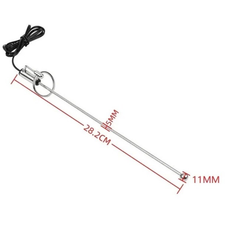 E-Stim Urethral Plug Sound Dilator Electro Penis Plug Stretcher CBT Enhancer Toy