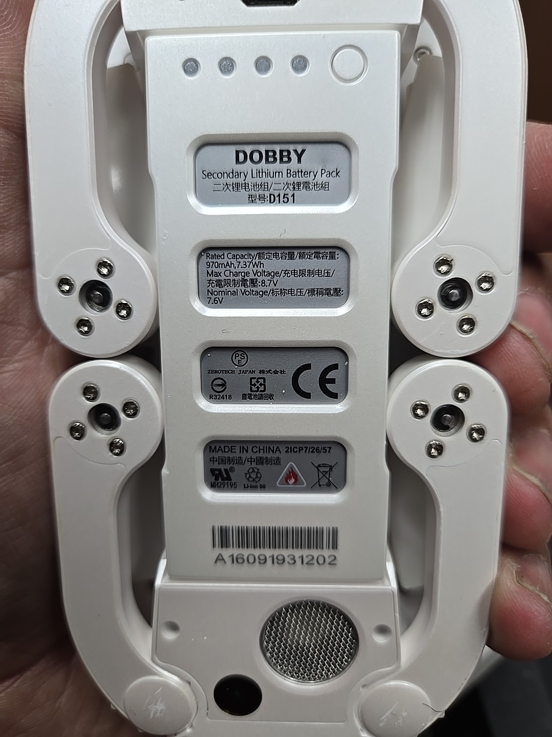ZEROTECH Dobby Pocket Drone with 4K Video 13MP Stills