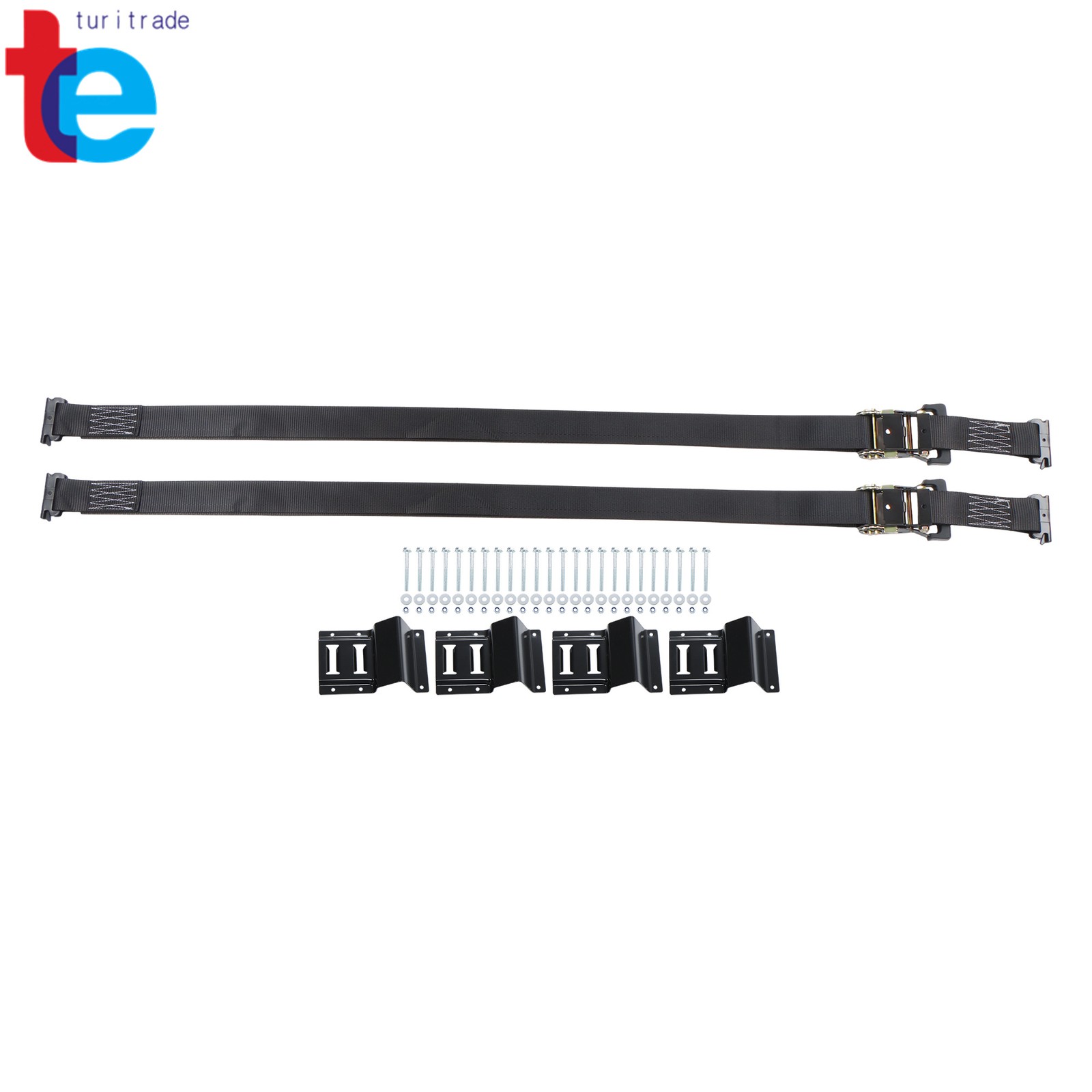 Wheel Chock Tie Down Kit Tire Ratchet Straps Wheel Chocks E Track System