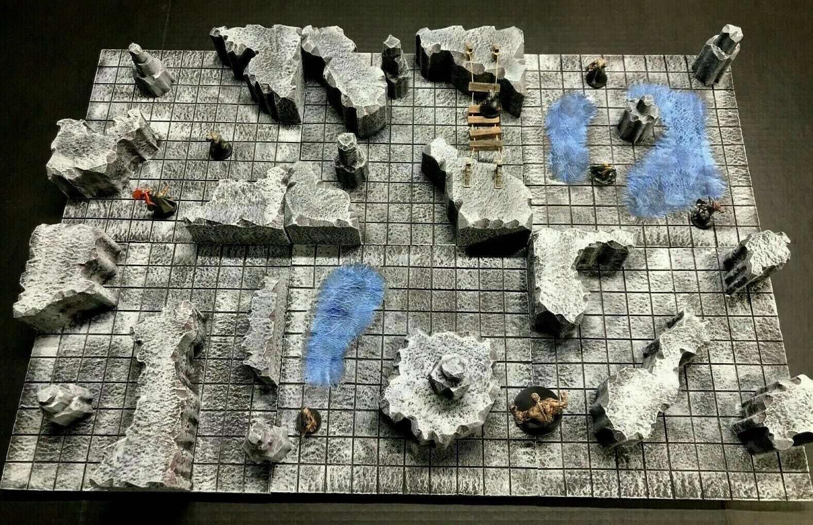 Dungeon Caverns Set 28mm Dungeons and Dragons Pathfinder d&d Terrain Scenery