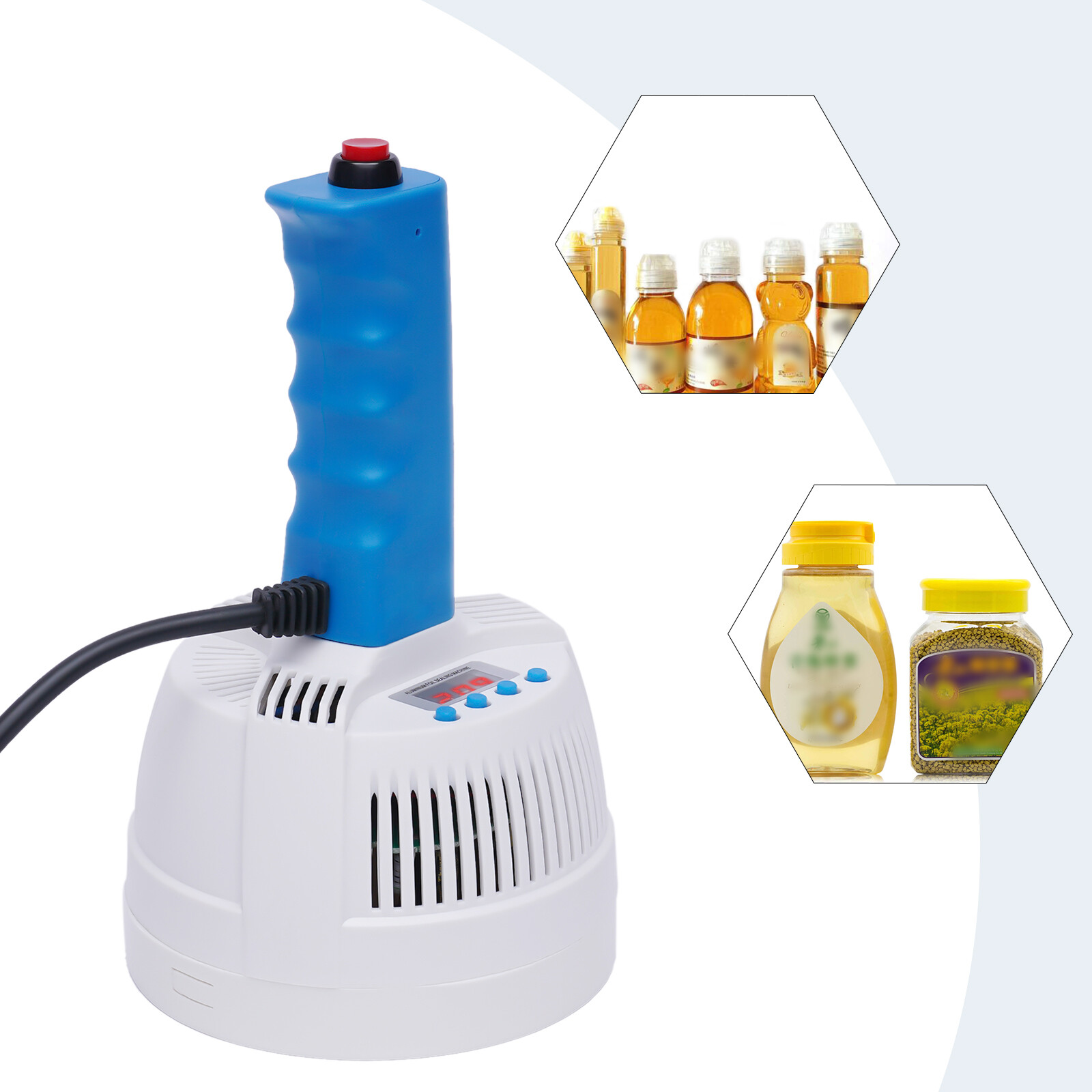 Induction Sealer Electromagnetic Heating Plastic Bottle Sealing Machine Handheld