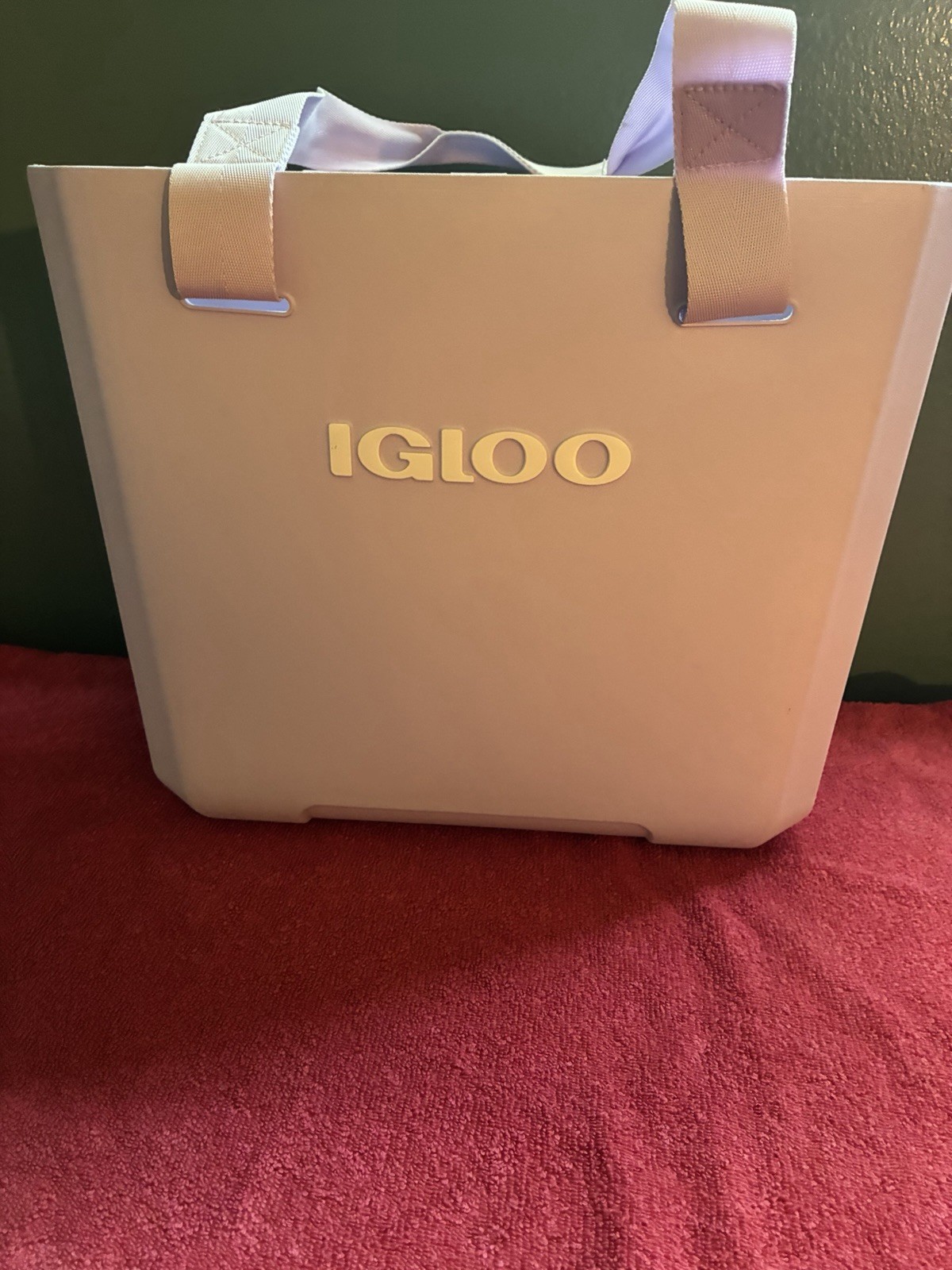 Igloo Cooler Tote Lilac Purple With Handles Ice Chest Portable Outdoor 20L