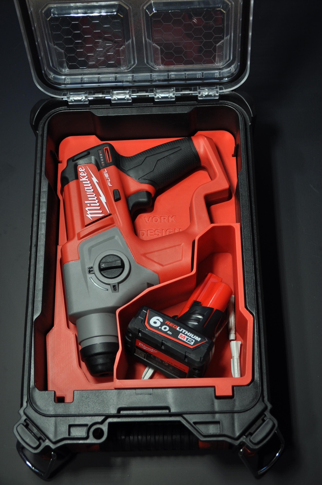 Packout Insert to suit M12 FUEL SDS Plus Rotary Hammer Drill CH