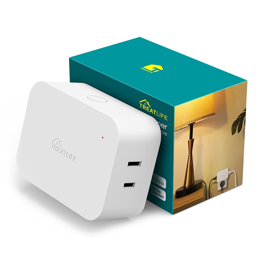 Alexa Smart Dimmer Plug,  Plug-In Lamp Dimmer Switch for Dimmable LED, CFL, Halo