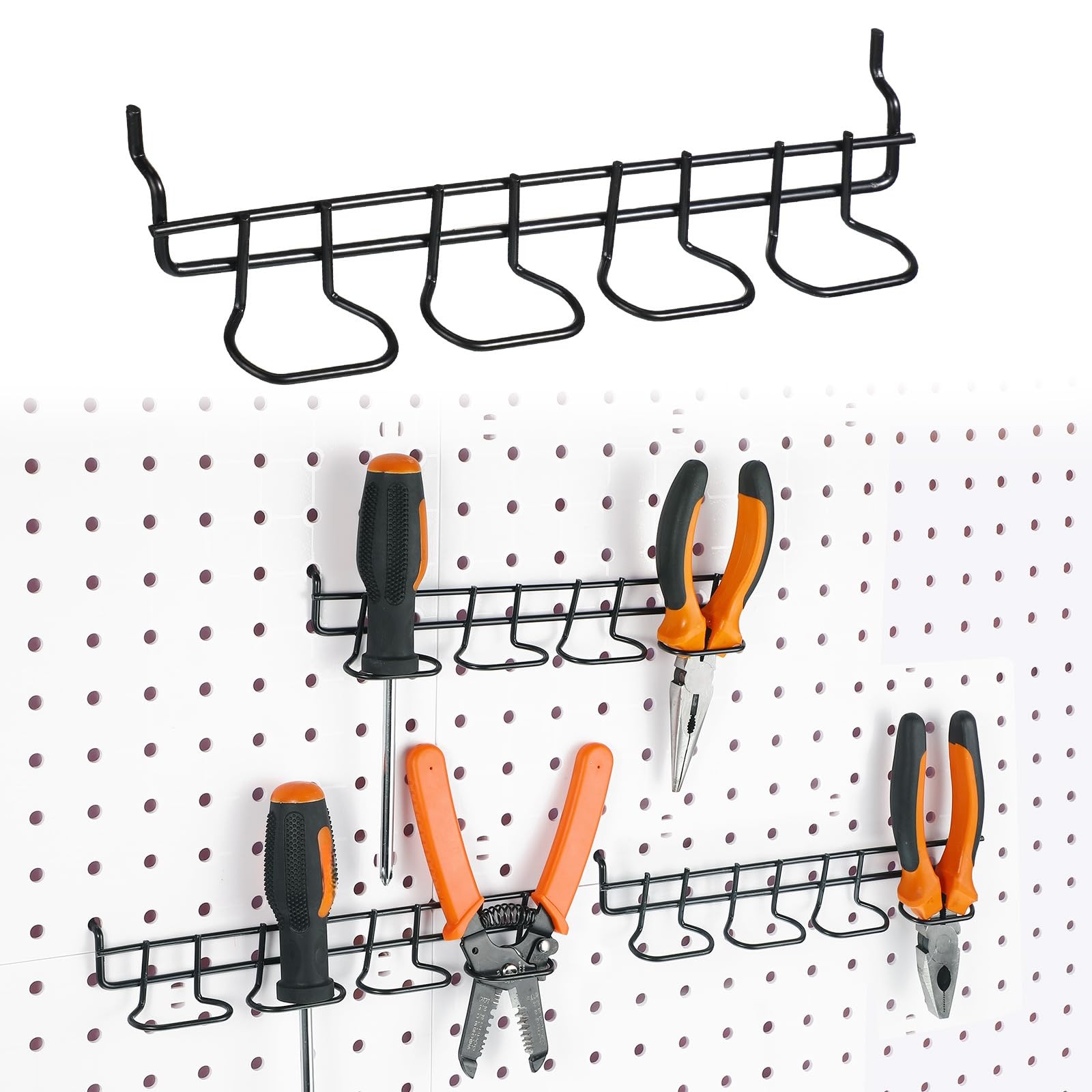 4 Pack Pegboard Screwdriver Holders Pegboard Utility Tool Pliers Hooks