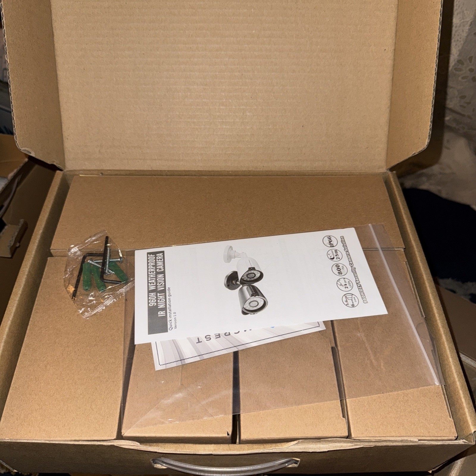 Amcrest AMDV960H4-4B 4 Channel Bullet Security System