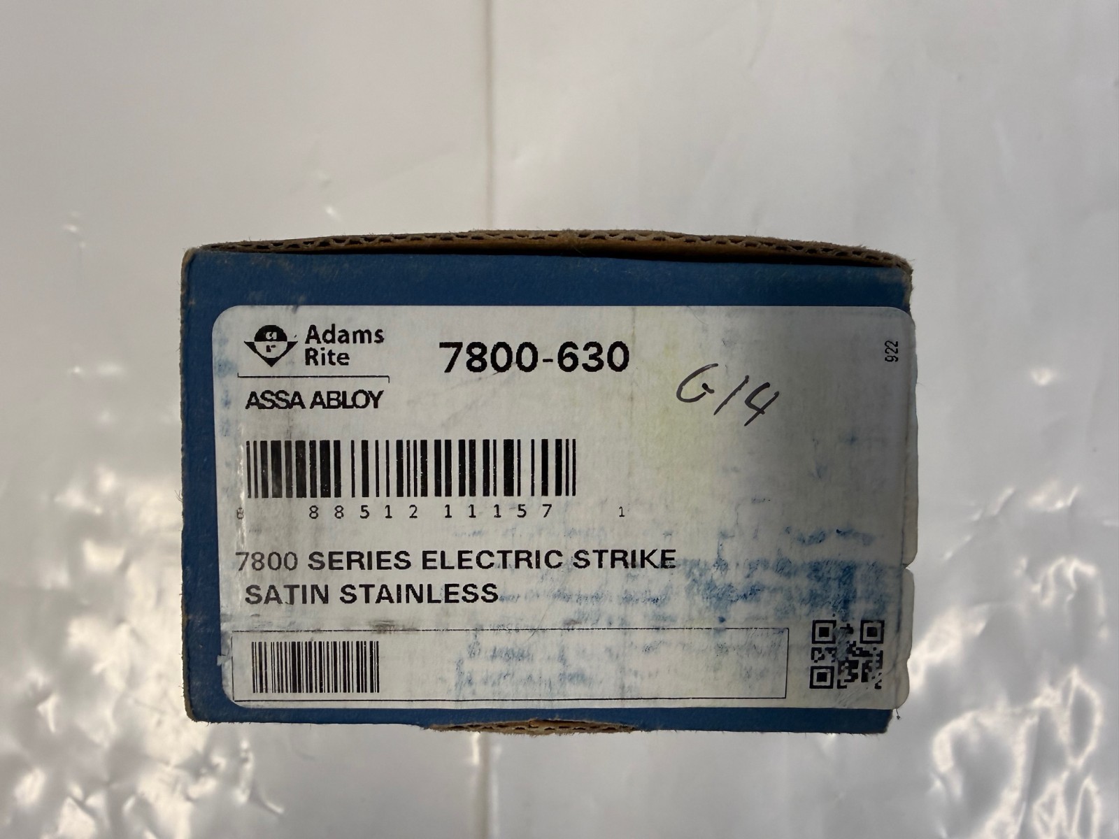 ASSA ABLOY / Adams Rite 7800-630 Electric Strike – Satin Stainless Steel