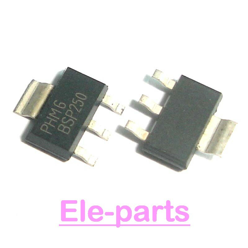5 PCS BSP250 SOT-223 P-channel enhancement mode vertical D-MOS transistor Chip