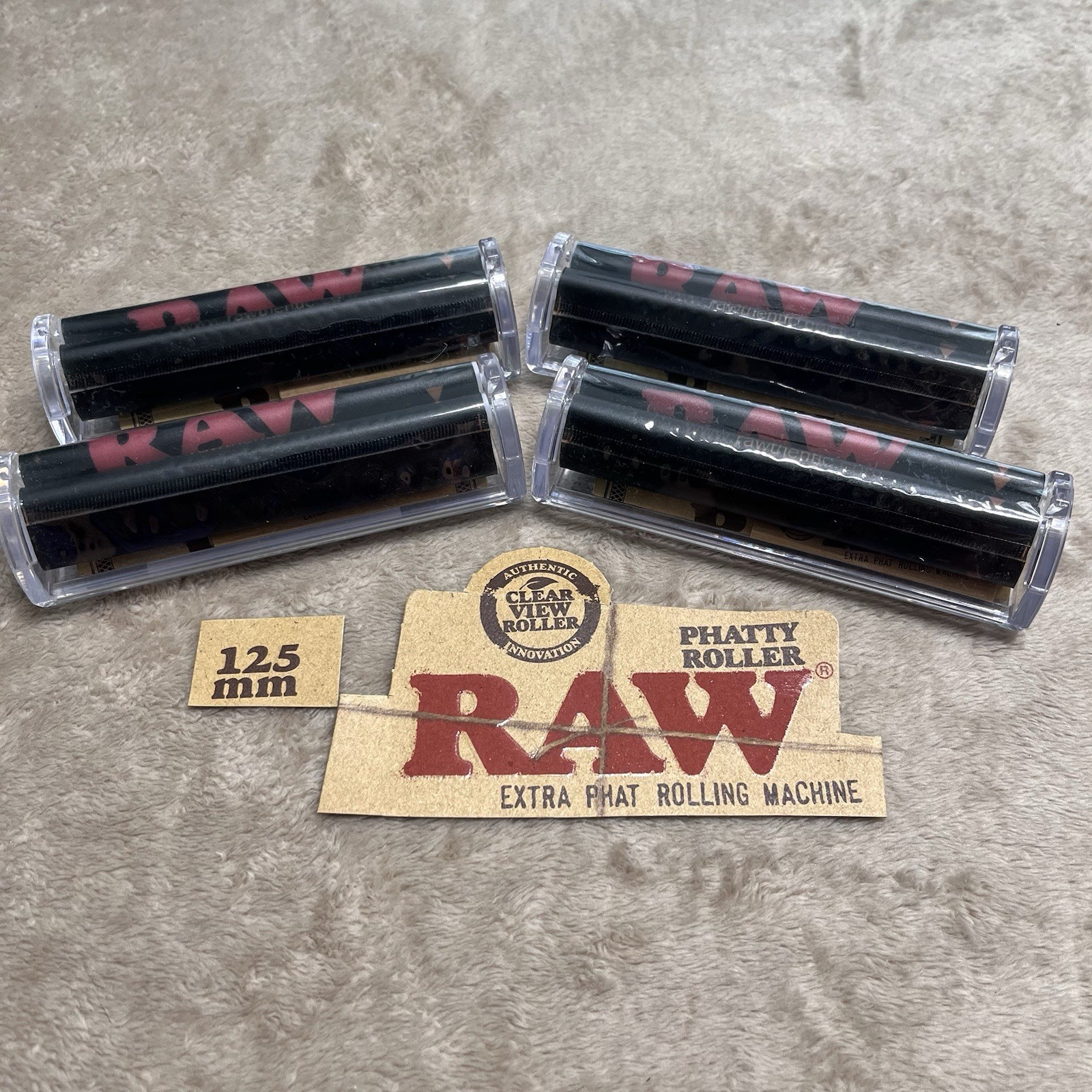 1 (one) RAW PHATTY ROLLER EXTRA PHAT ROLLING MACHINE 125mm