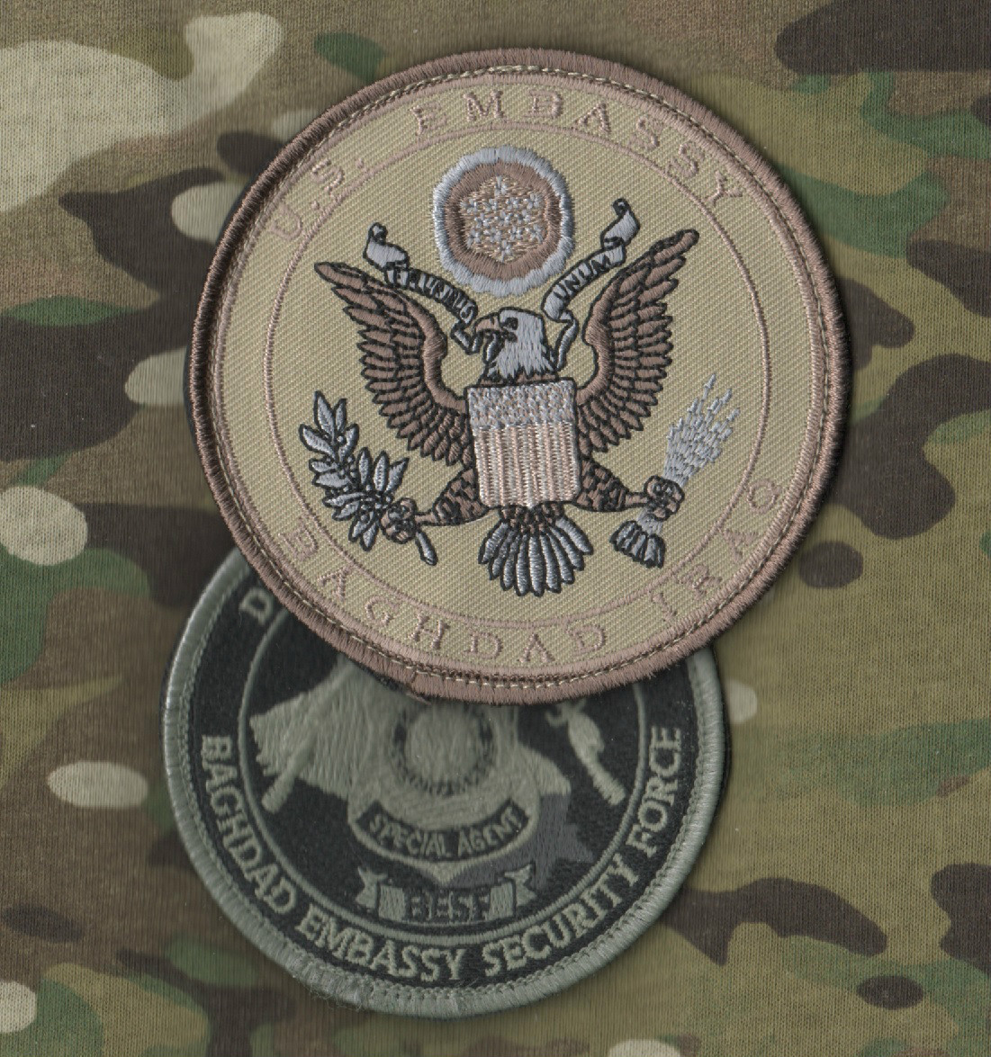 BAGHDAD WHACKER ELITE-PRO USMC SSI: GREEN ZONE US EMBASSY + DPU SECURITY FORCE