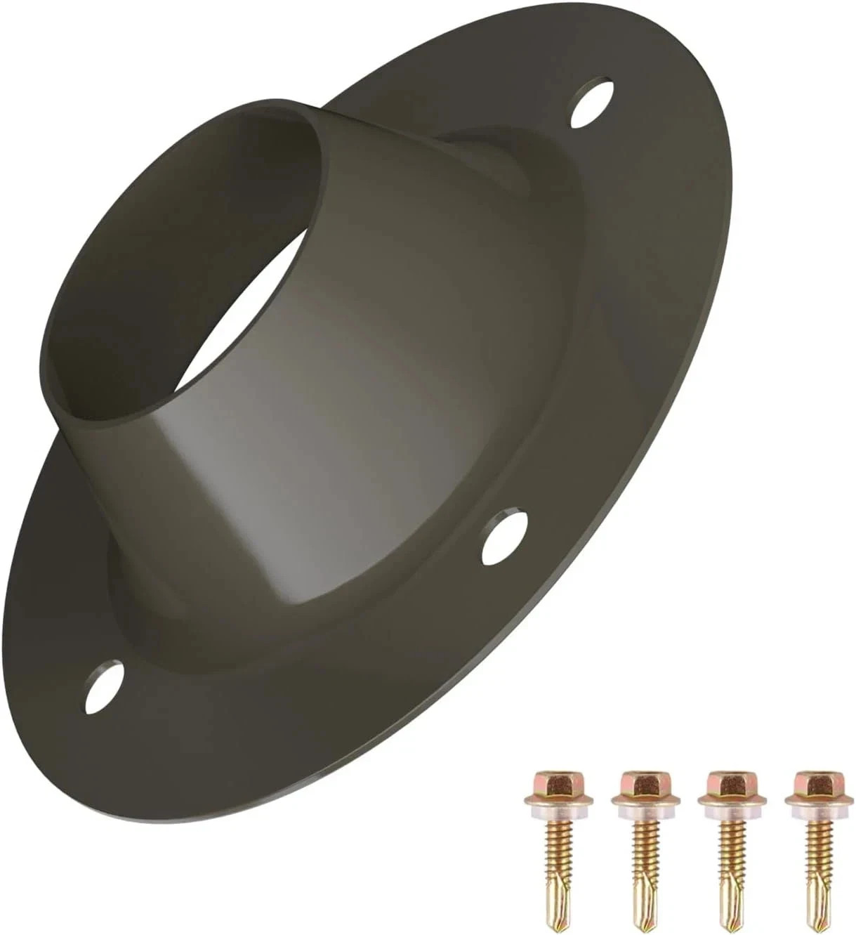 6-Volt Deer Feeder Replacement Funnel - 1.5" Drop Metal Funnel for Game Feeder