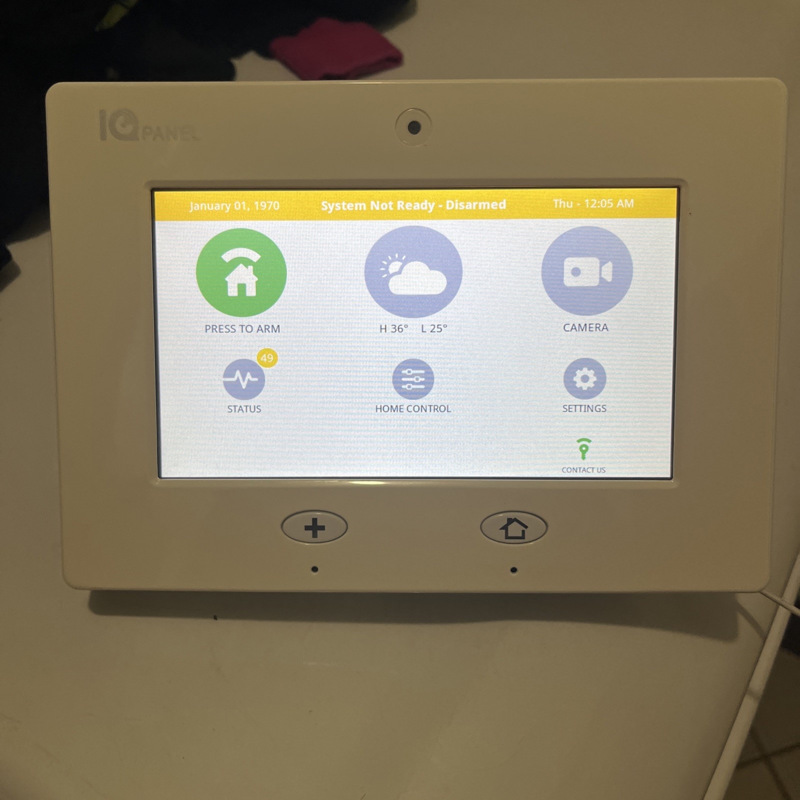 Qolsys IQ Panel QS-9004-VRZ All In One - Security Panel 7" Touch Display