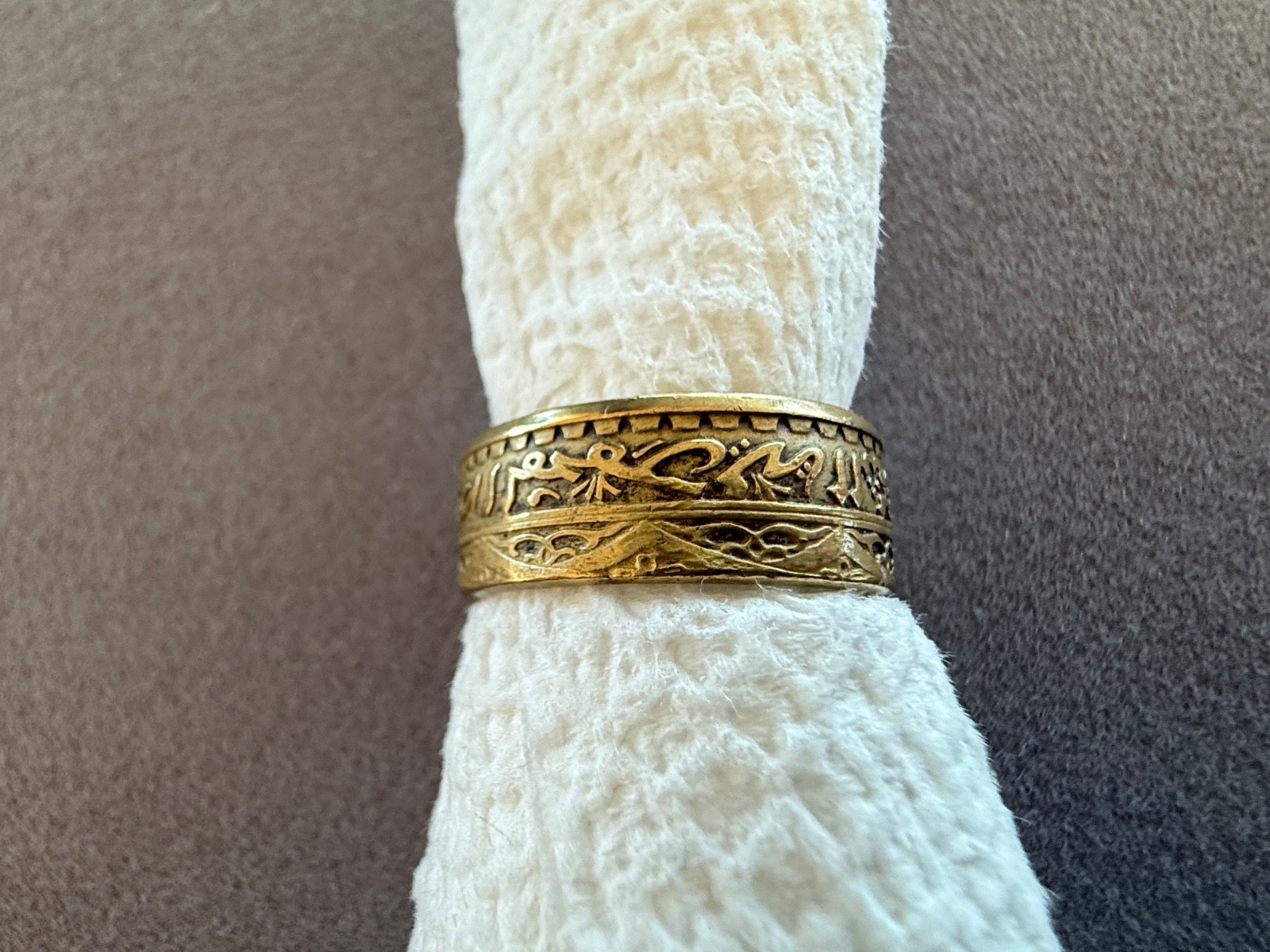 Moroccan Coin Ring from 1952