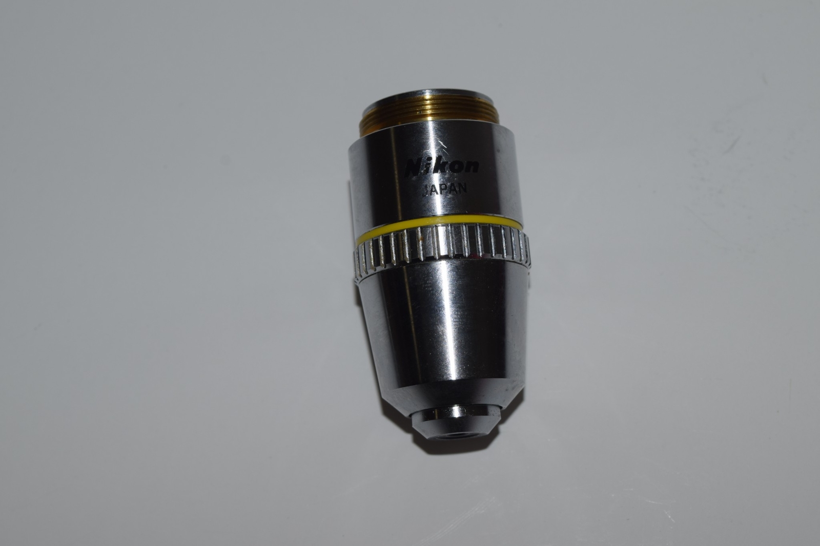 JM NIKON E PLAN 10/0.25 160/- MICROSCOPE OBJECTIVE (KLT9)