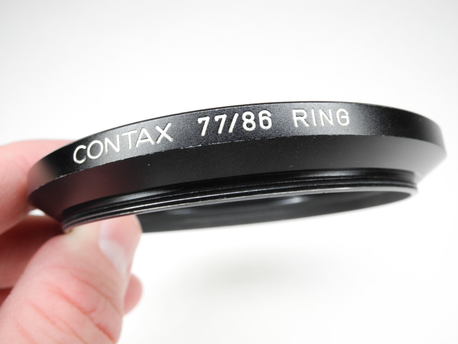 (DENTED!!!) Contax 77/86 Camera Lens Adapter Step Up Ring For 55mm & 85mm f/1.2
