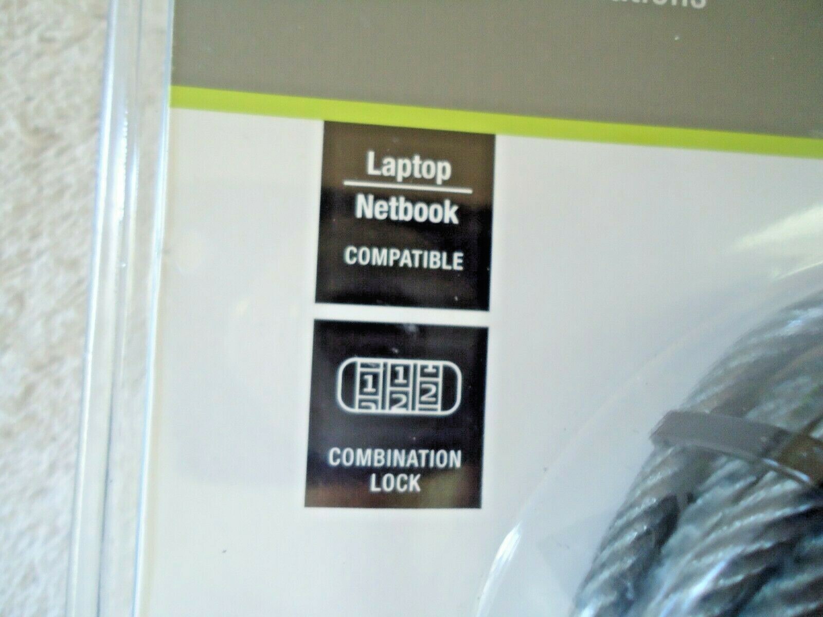Targus " NIP " Defcon CL Laptop Cable Lock " GREAT MULTI USE CABLE LOCK "