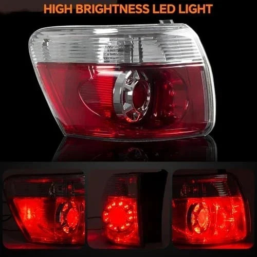 Tail Light Assembly Compatible with 2007-2012 GMC Acadia LED Left Driver Side