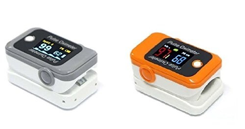 Pulse Oximeter Fingertip Blood Oxygen SpO2 Monitor PR PI heart rate FDA CE