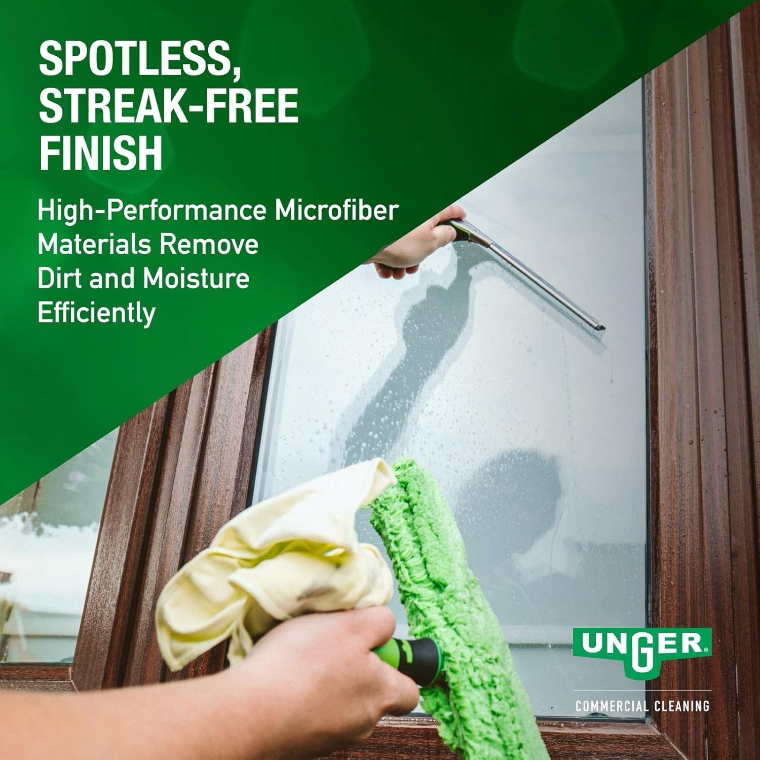 Unger Commercial Window Cleaning Kit - Complete ErgoTec Set