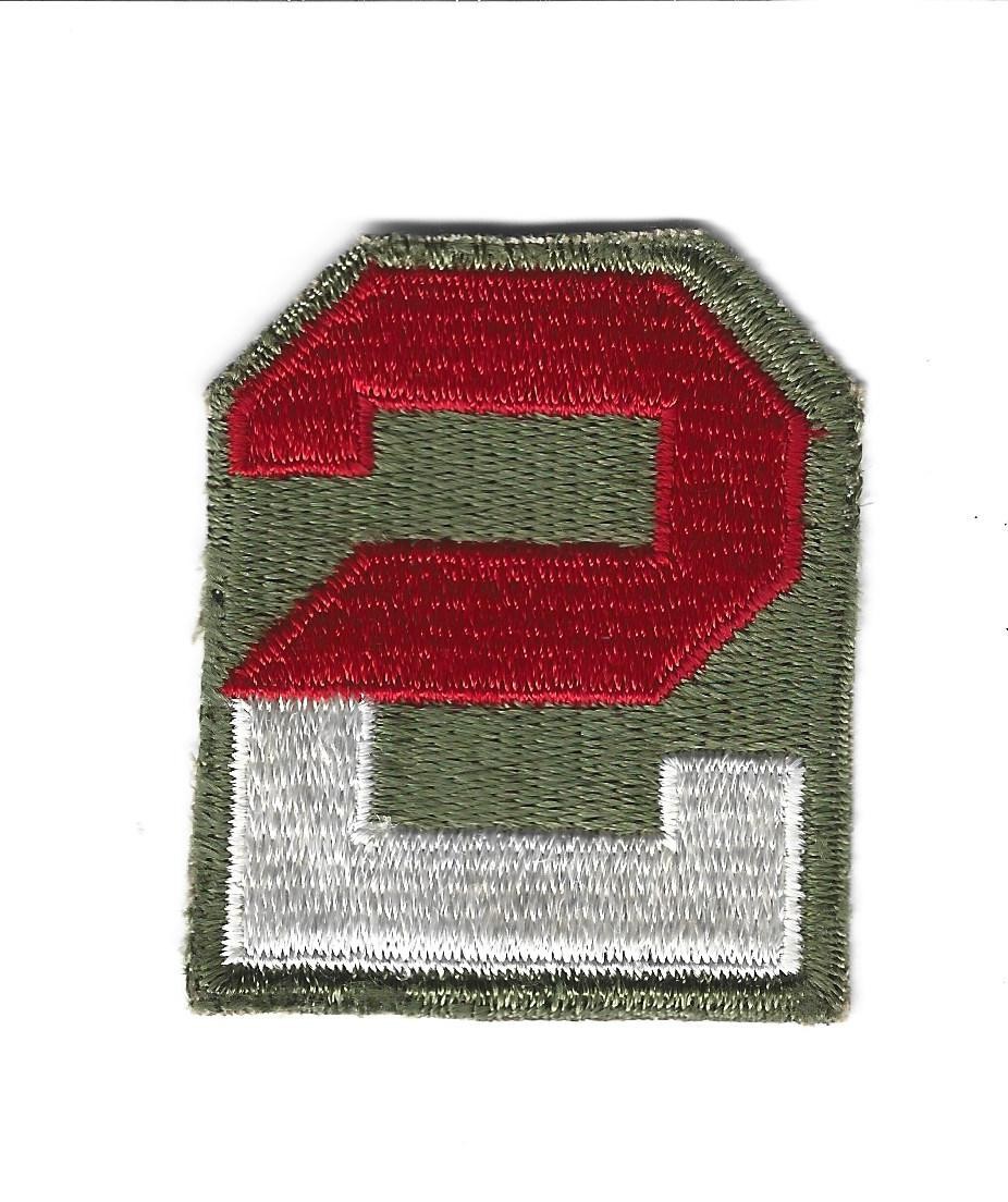 Vintage World War 2 WWII US Army 2nd Army Patch