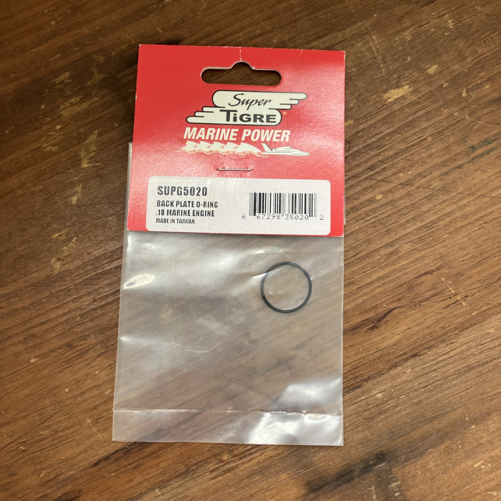 Super Tigre SUPG5020 Back Plate O Ring .18 Marine Engine