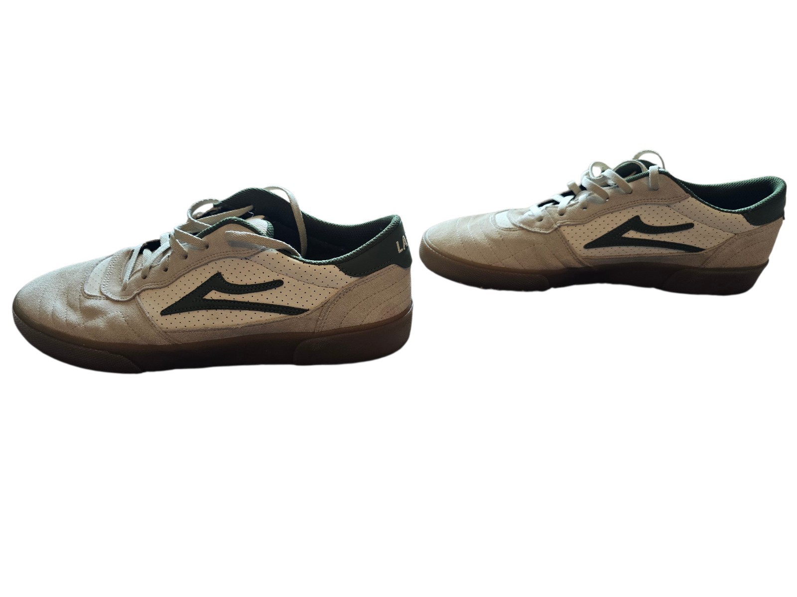 Lakai Beige Skateboarding Shoes Men's Medium (D, M) US Size 12