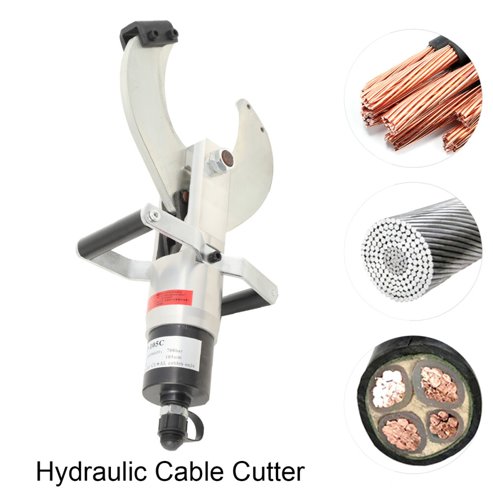 Hydraulic Cable Cutter Wire Cutter Cable Cutting Head cut 105mm Armoured Cu/Alu