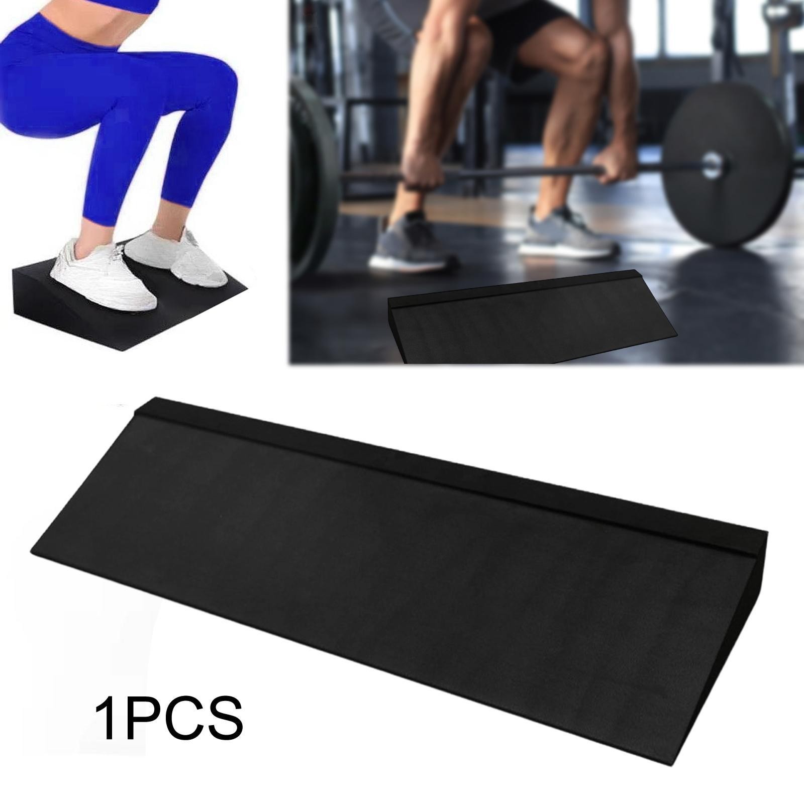 Squat Wedge Block Heel Elevator Slant Board for Weightliting Workout Yoga