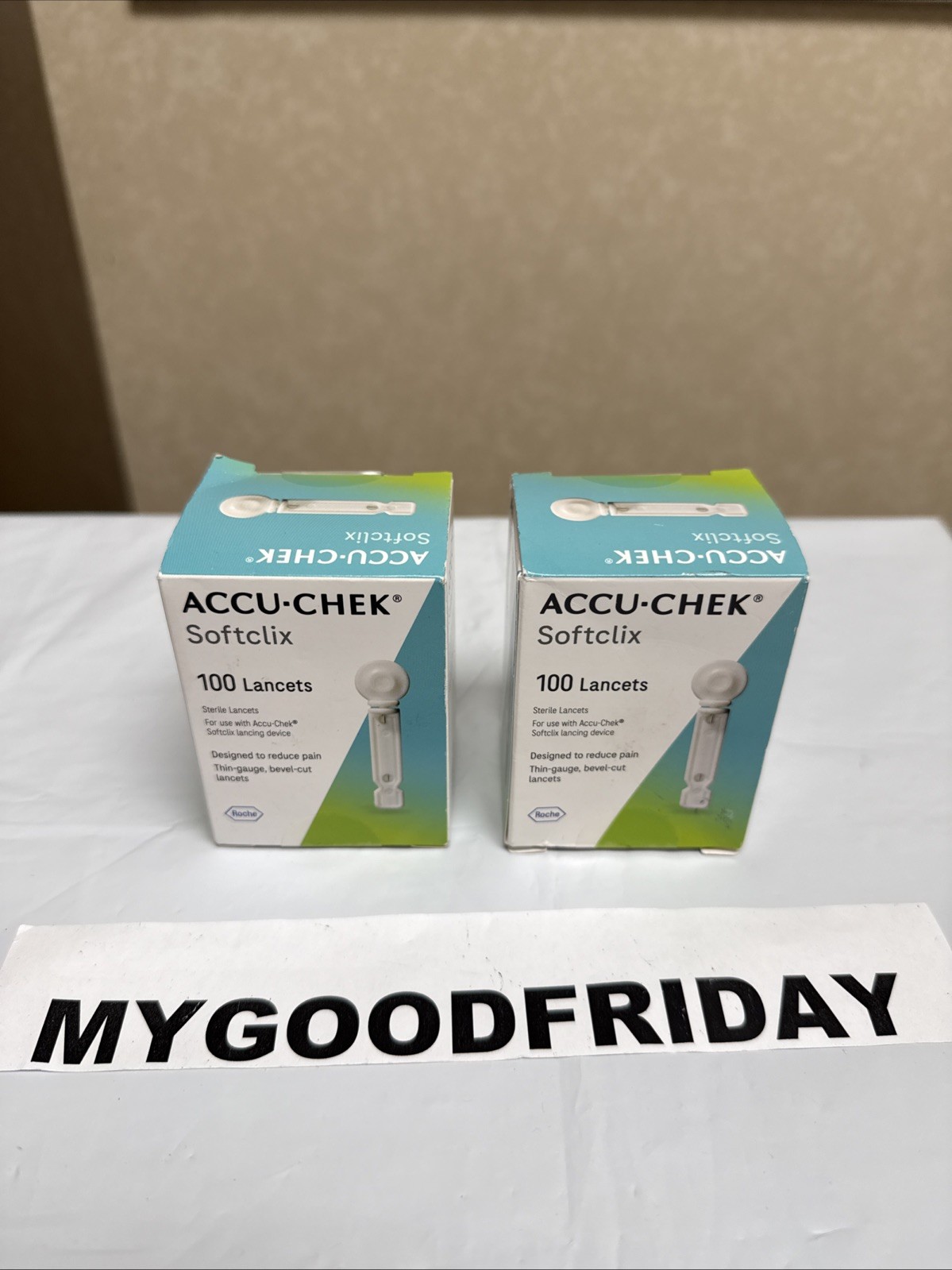 Roche Accu-Chek SoftClix Lancets - 100 Count x 2 Box = 200 Total Sealed Exp:7/29