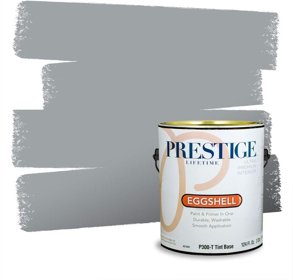Interior Paint & Primer in One 1-Gallon Eggshell Comparable Match of Behr* Quiet