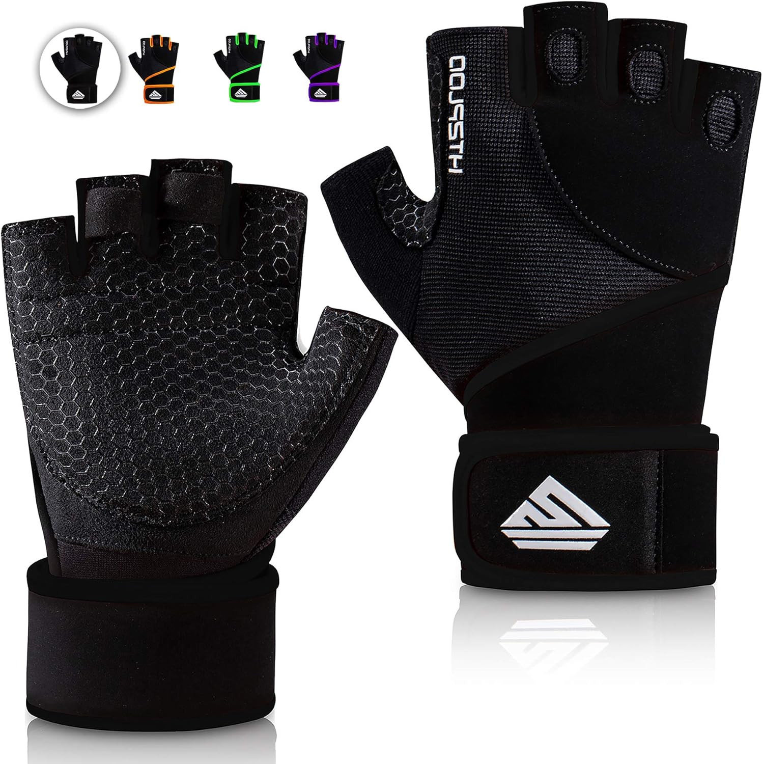Workout Gloves Gym Gloves Weight Lifting Gloves for Men Women with Full Palm Pad