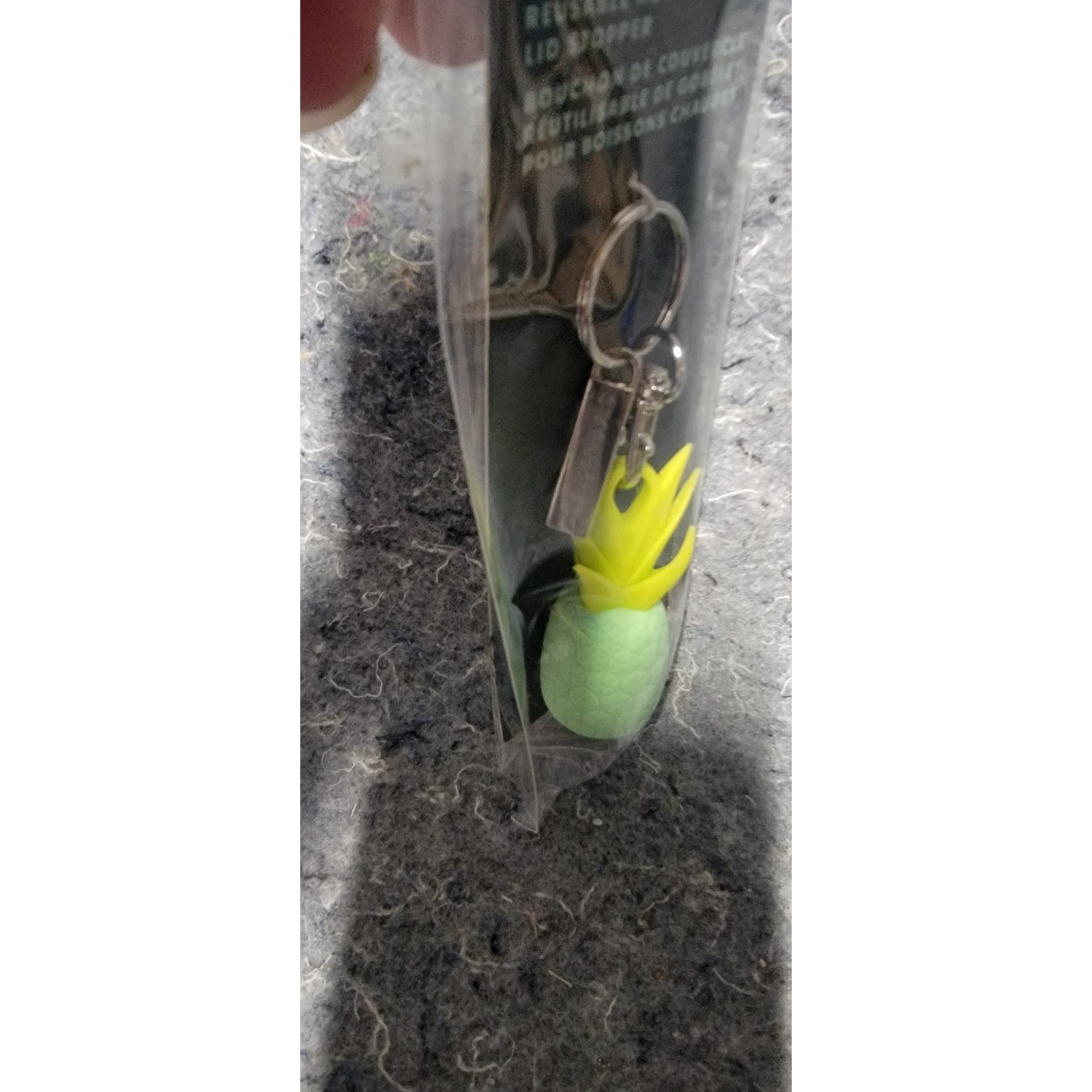 Starbucks Reusable Hot Cup Lid Stopper Pineapple