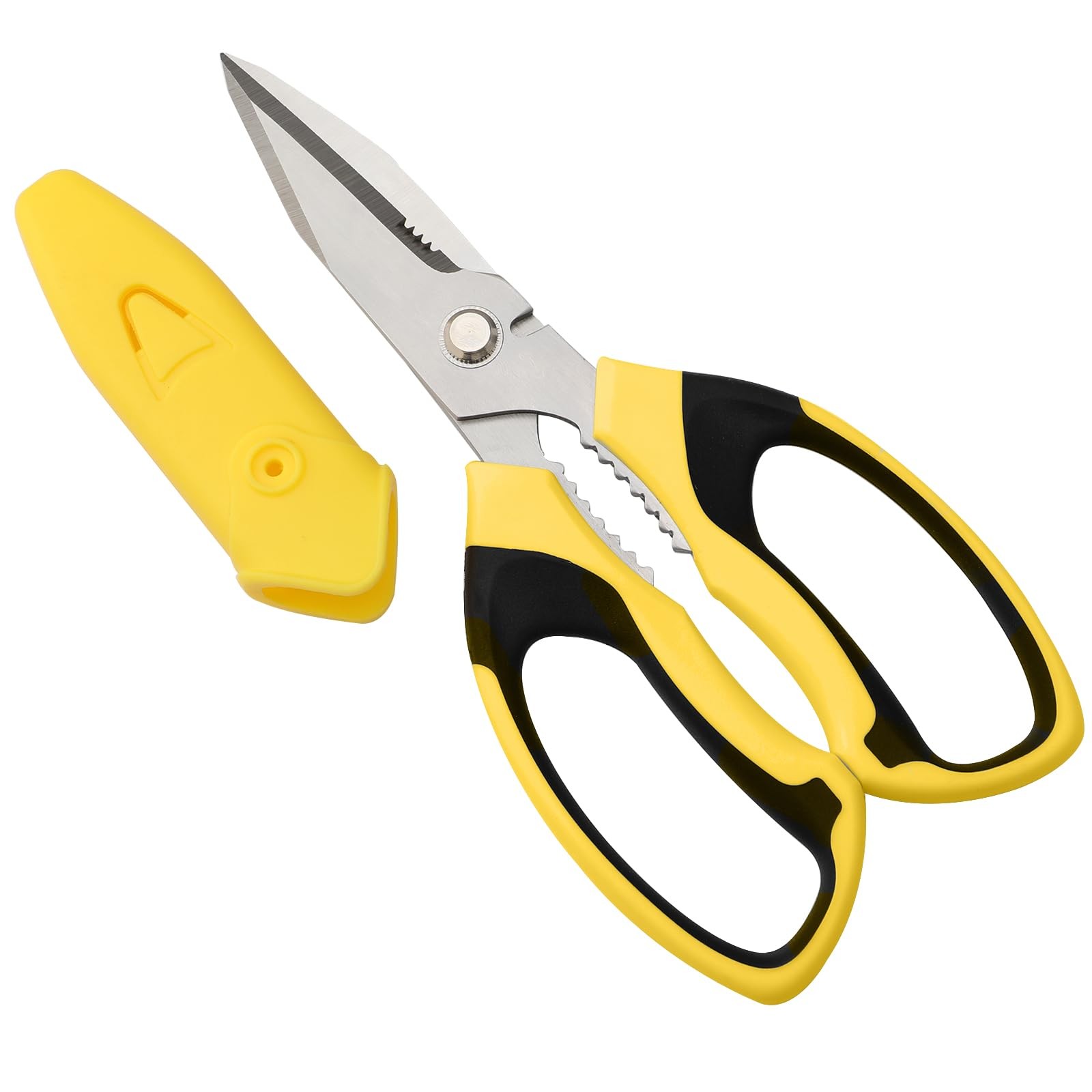 Utility Scissors Heavy Duty: sharp Scissors All Purpose heavy duty, Easy Cutting