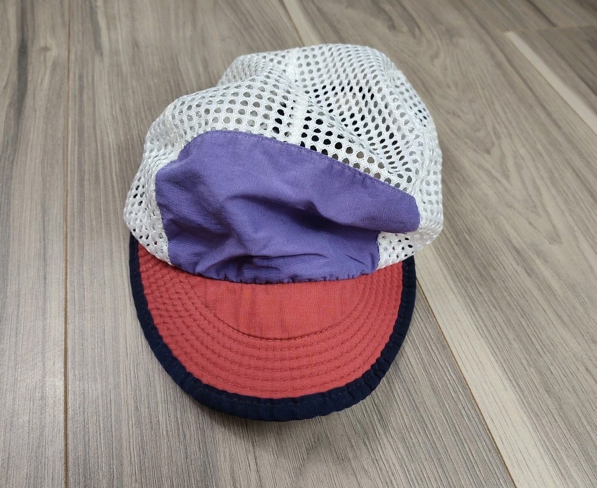 Vintage Patagonia Polyester Mesh Duckbill Hat - Adult. Low Crown Large USA