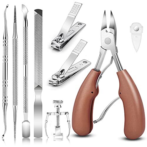 Ingrown Thick Toe Nail Clippers Elderly Seniors Podiatrist Trimmers Nippers