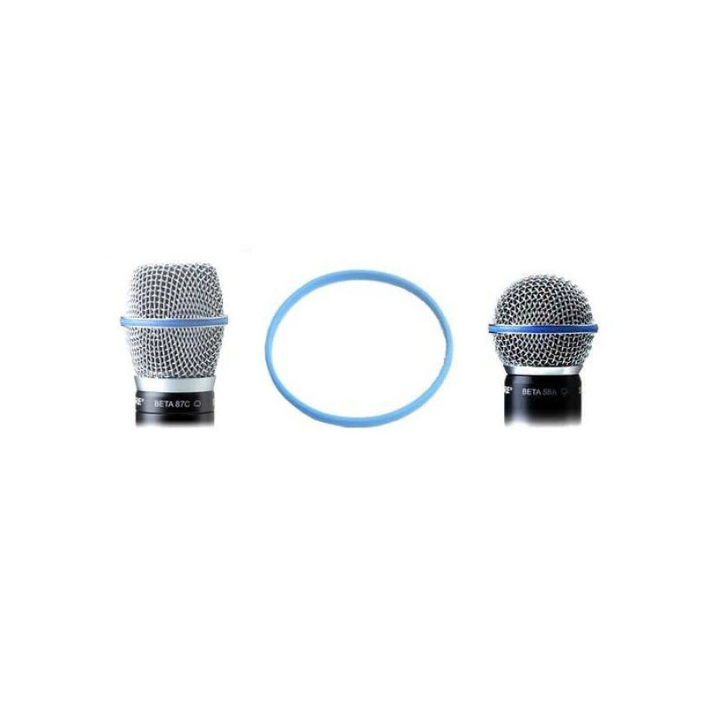 Beta87A Microphone Blue Ring for Shure Mics Grille 66A8035 Beta58A eta87C Beta58