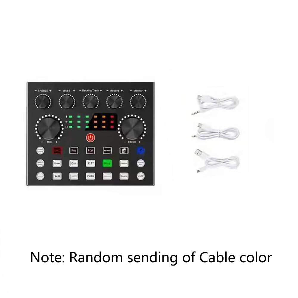 Mini Bluetooth Audio Music Mixer Sound Mixing Console Amplifier Studio