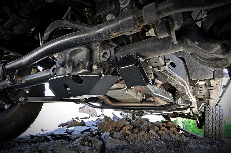Rough Country Front Control Arm Skid Plates for 2007-2018 Jeep Wrangler JK - 792