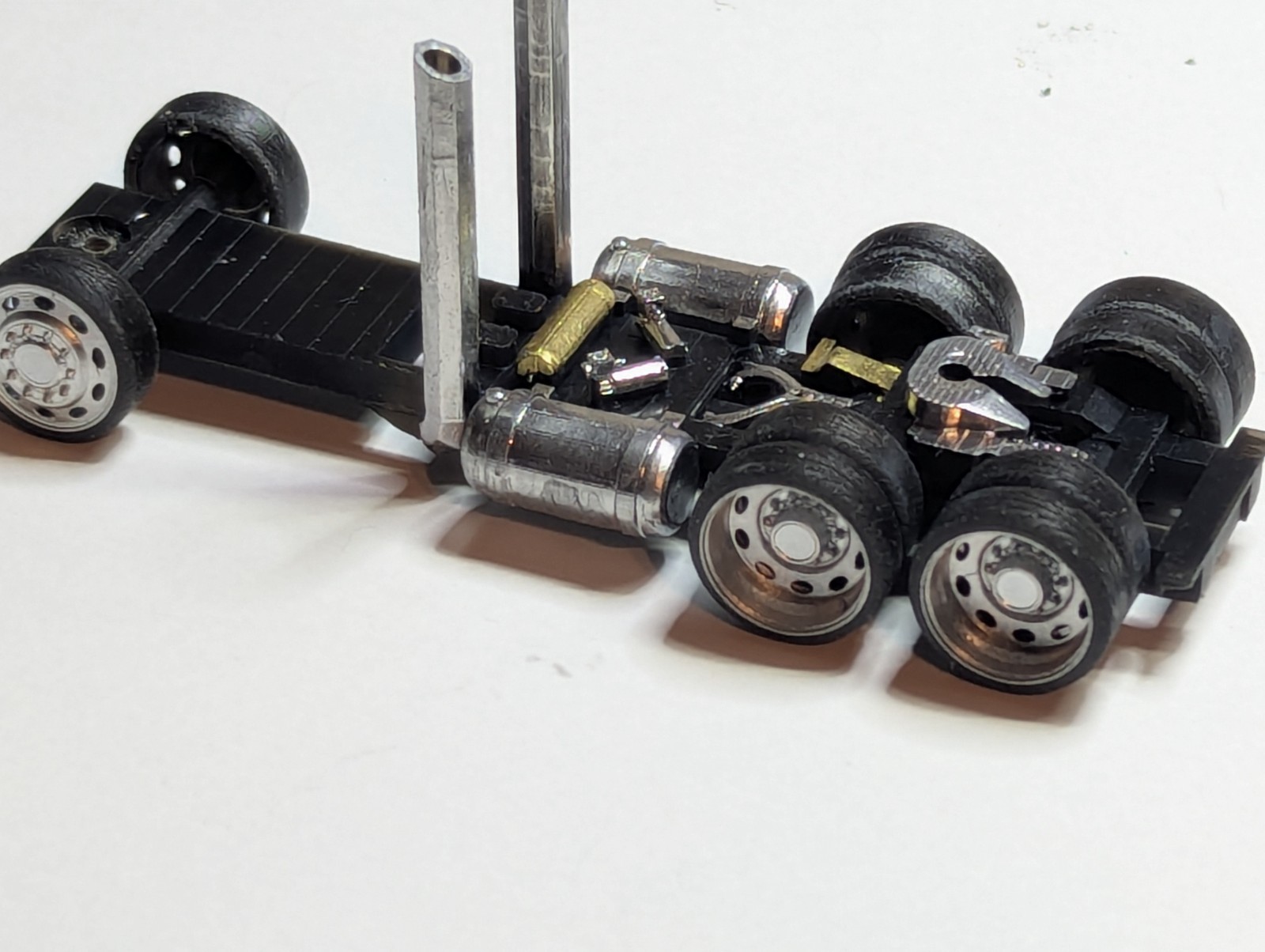 1/64 Scale Custom 3D printed M2 C-60 Tandem Axle Base/Wheels (Updated Version)