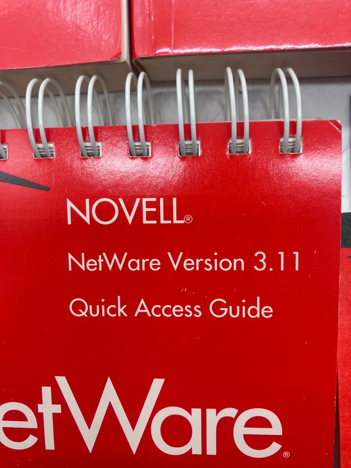Rare Vintage Novell Netware Lot