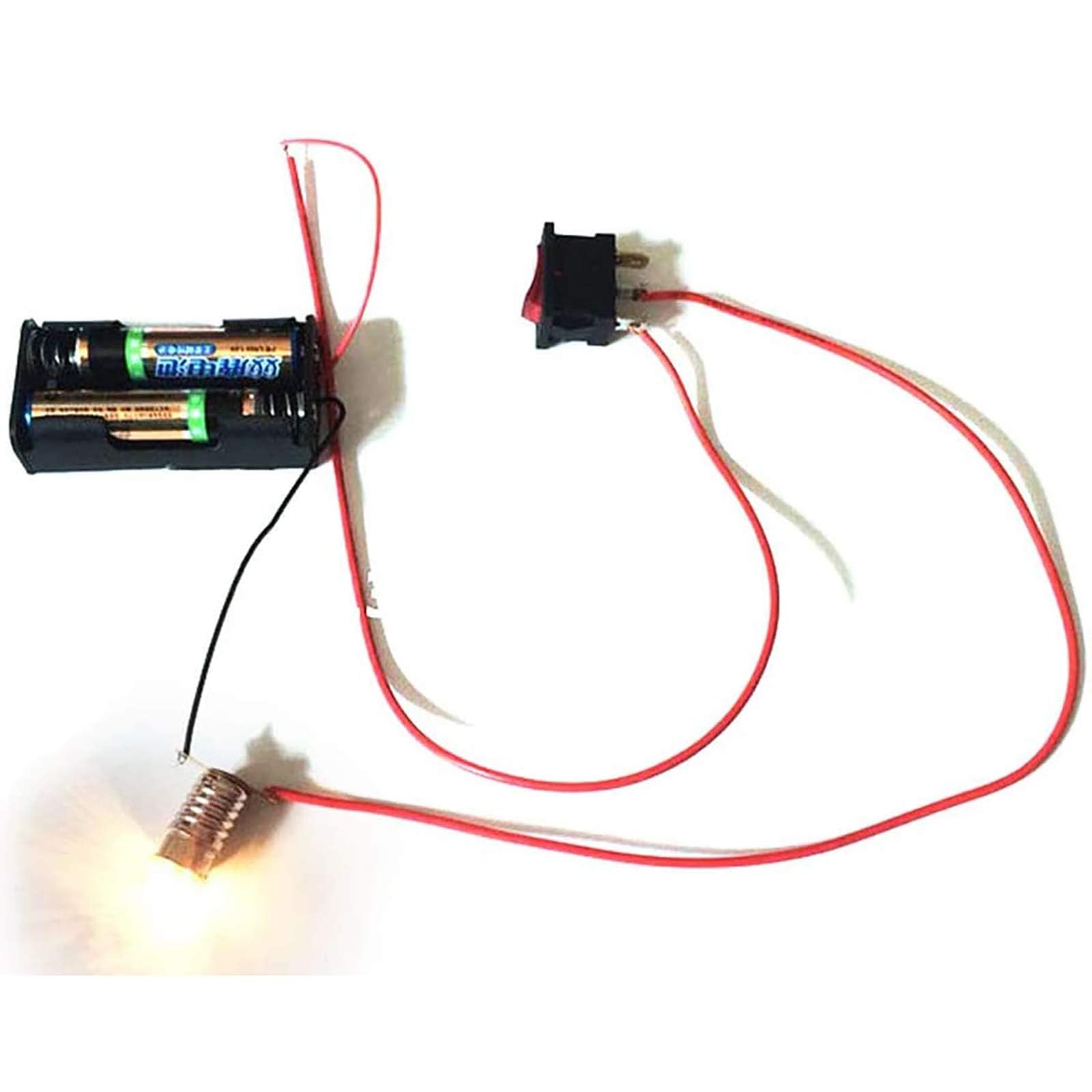 Electrical Circuit Experiment Kit 1set DIY Circuit Experiment Small Bulb Ligh...
