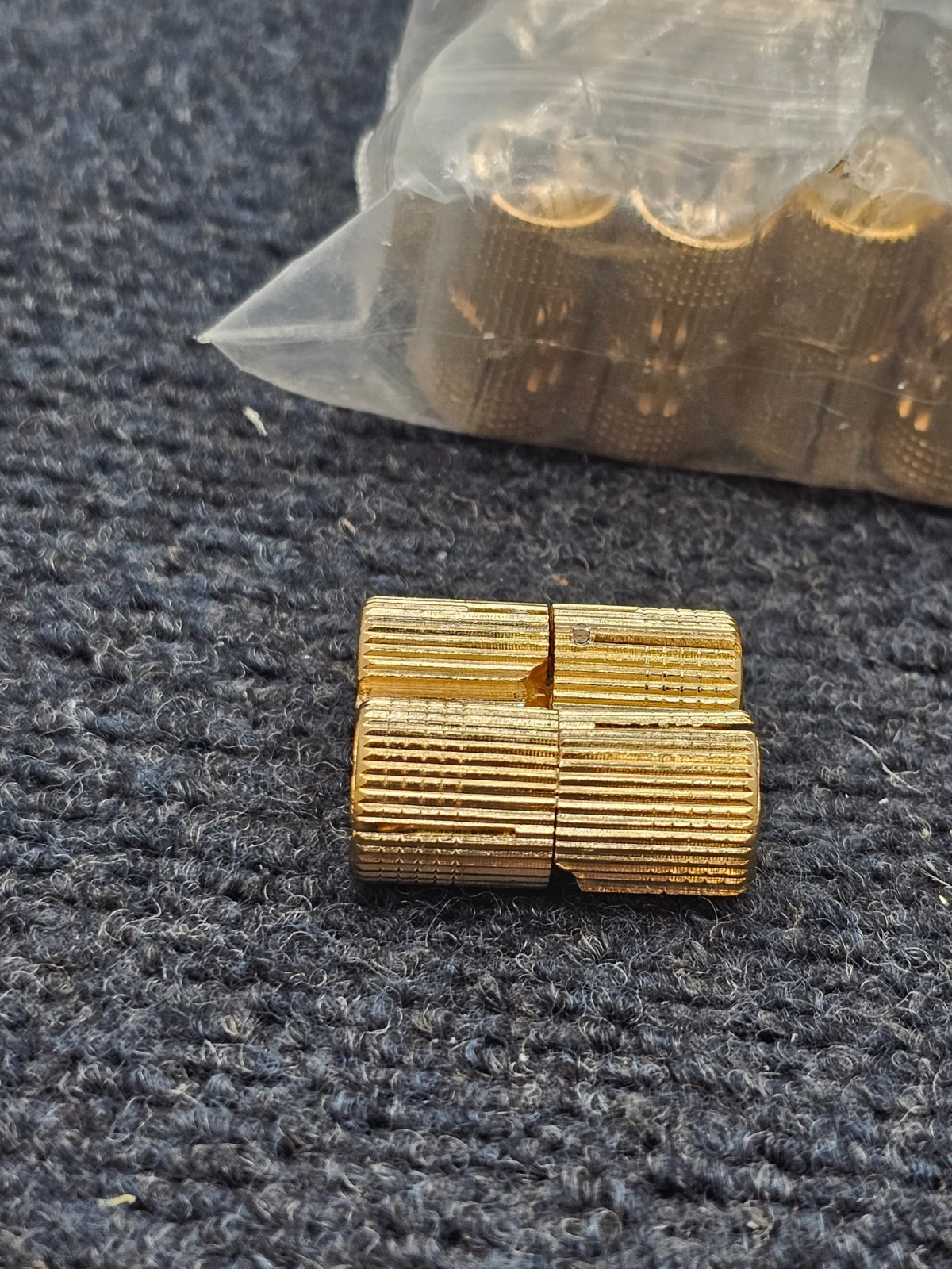 (QTY 24) Barrel Hinge Satin Brass BH144