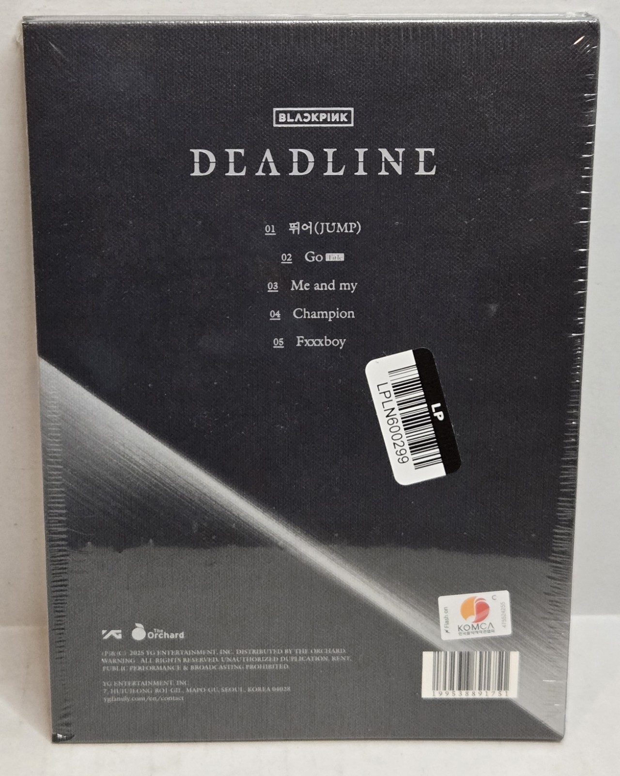 BLACKPINK - 3rd Mini Album [Deadline] Silver Ver._Rose