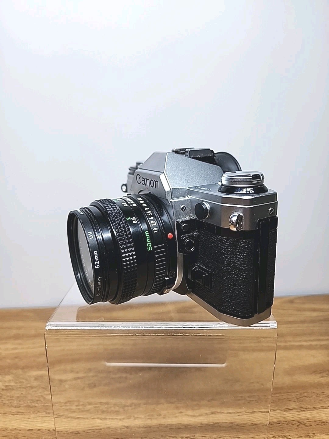 Canon AE-1 35mm SLR Film Camera With 3 Additional Lenses UNTESTED
