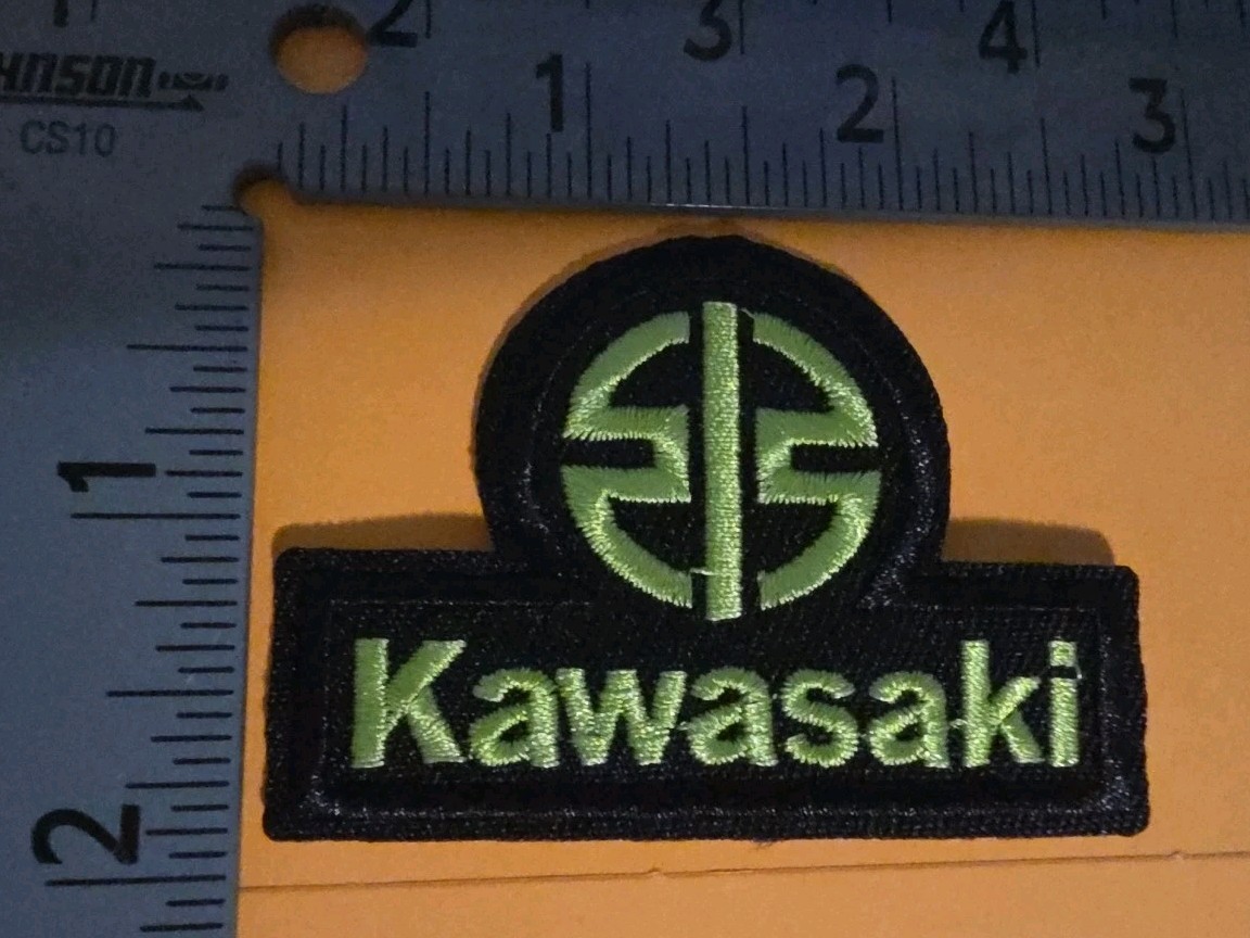Kawasaki Embroidered Iron/Sew On Patch