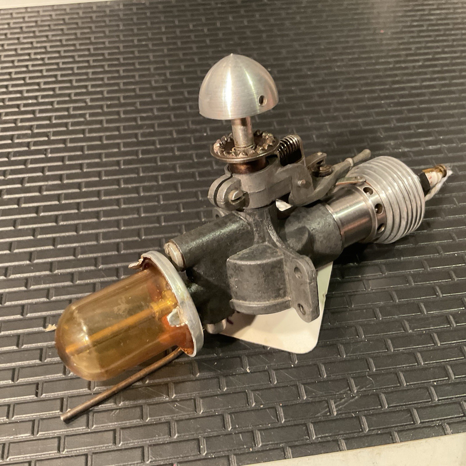 Microdyne Pre War Mighty Atom 098 ignition model engine Ray Arden Model 1