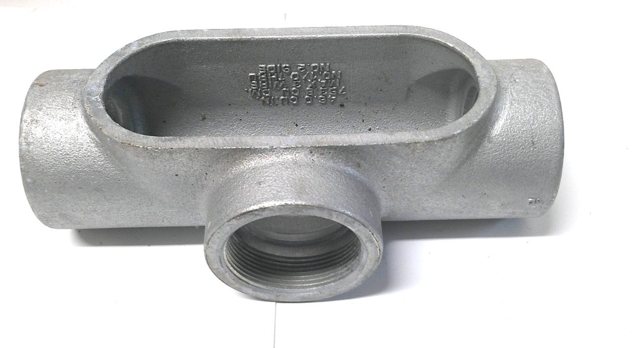 Crouse Hinds T67 2" Rigid Conduit Outlet Body Fm7 Body Iron Alloy