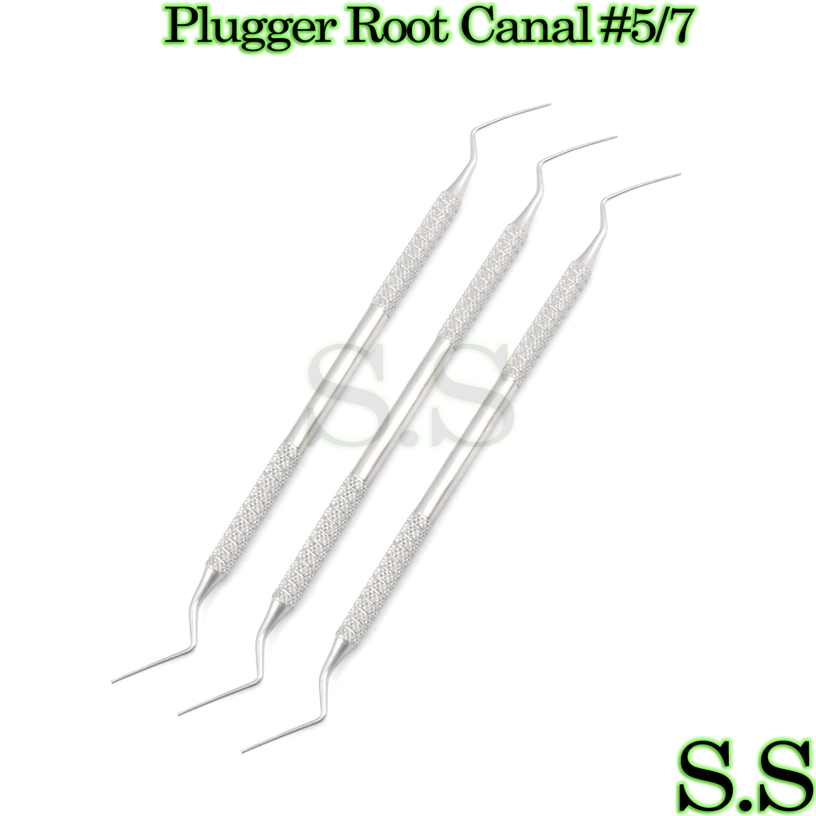 3 Plugger Root Canal #5/7 DE Surgical Dental Instrument