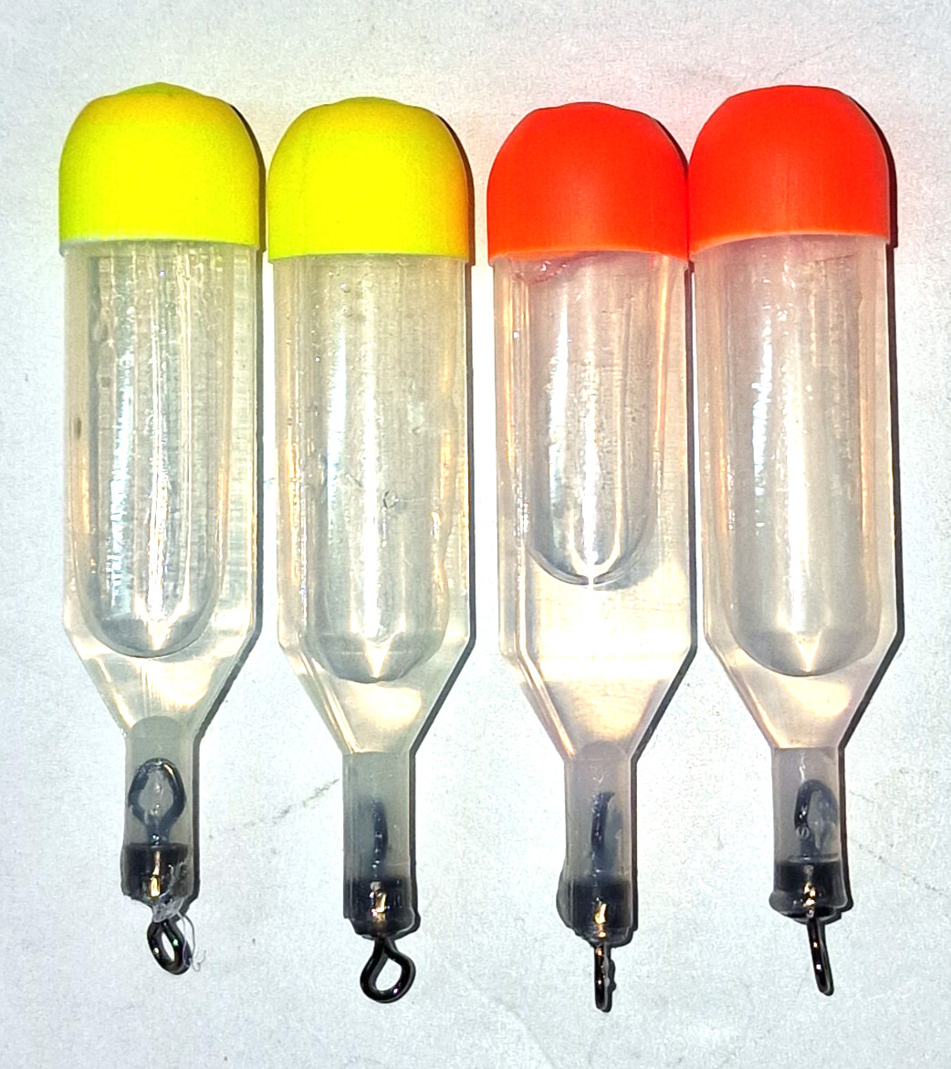 SETS OF 4 4g & 7g H2O WATER LOADED PELLET WAGGLER FLOATS,CARP,MATCH,,FISHING