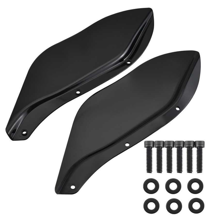 Front Side Fairing Air Deflector Windshield Kit For Harley '96-13 Electra Glide